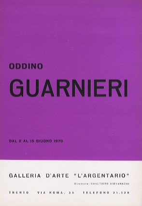 Oddino guarnieri dal al - 2, 15
