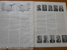 1861 - 1911 IL GIORNALISMO IN ITALIA ITALIANO QUOTIDIANI GIORNALI EPOCA NOTIZIE