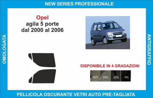 Pellicole oscuranti vetri opel - pellicole,