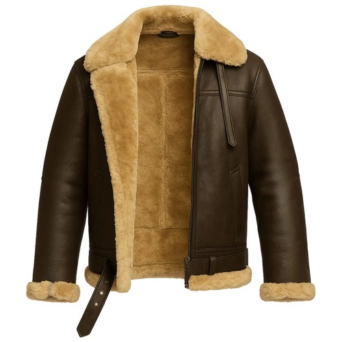 Nuovo uomo raf aviator leather - uomo,