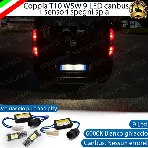 Coppia luci targa - luci,