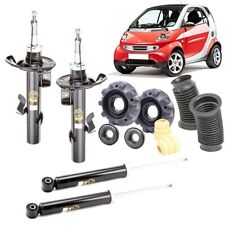  4 AMMORTIZZATORI + SUPPORTI AMMORTIZZATORI + TAMPONI SMART FORTWO COUPE' CABRIO
