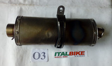 Marmitta scarico in titanio Leovince SBK universale