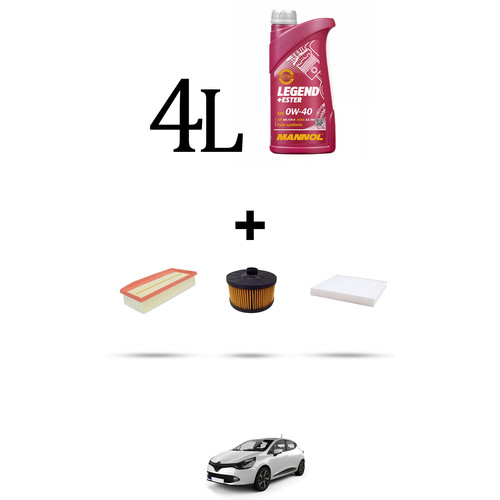 Hoffcar kit tagliando filtri - kit,
