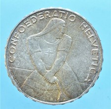 SVIZZERA 5 FRANCHI 1939 600
