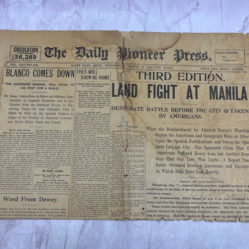 1898 paul pioneer press - pioneer,
