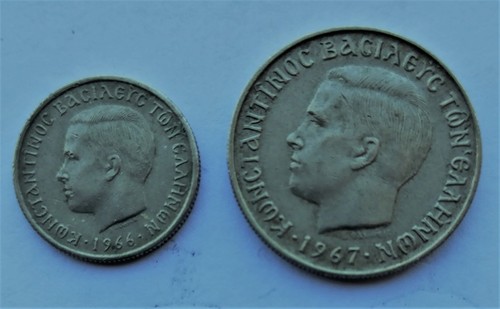 Moneta dracma grecia - da,