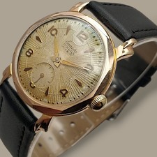 Orologio Meccanico Da Uomo Vintage Exacta Anni '40 33mm Funzionante