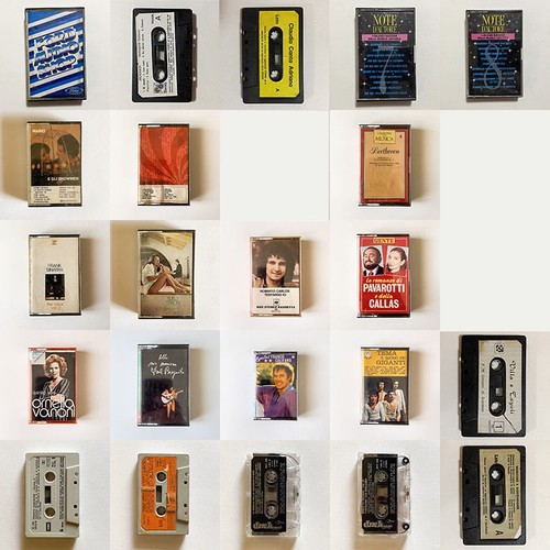 Lotto musicassette vintage - musicassette,