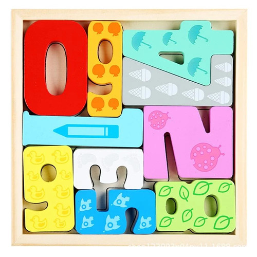 Puzzle incastro in - a, legno