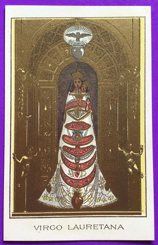 Santino holy card - card,, virgo