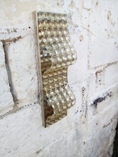 APPLIQUE GOCCE A MURO CON GOCCE IN VETRO MISURE 13X45 CM