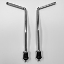 Spurs/gambe bassi cromati stile vintage 10,5 mm batteria 10,5" - coppia