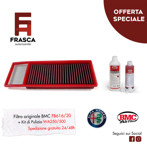 Filtro aria sportivo bmc - filtro, +