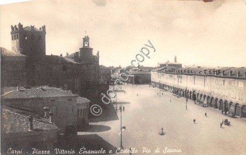 Cartolina postcard carpi - postcard,