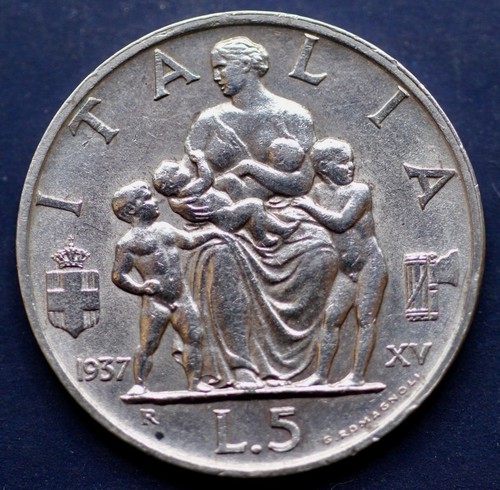 Italia lire 1937 vittorio - italia,