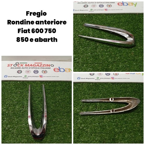 Fregio rondine anteriore fiat - anteriore,