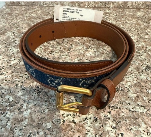 Cintura gucci denim nuova - gg,