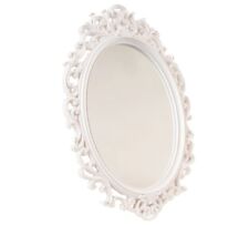 Specchio Ovale Cornice Barocca
