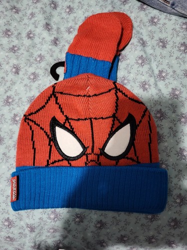 Cappello guanto spiderman - e,