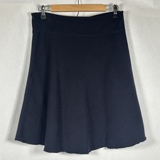 Minigonna svasata Ralph Lauren bianca con logo misto cotone taglia M