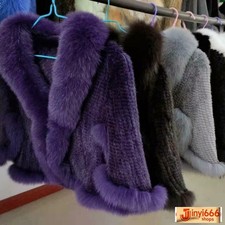 Mantello scialle vero visone