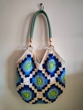 BORSA fatta a mano multicolore