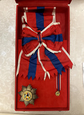 TOGETHER FOR PEACE FOUNDATION medaglia placca  in argento con fascia in scatola