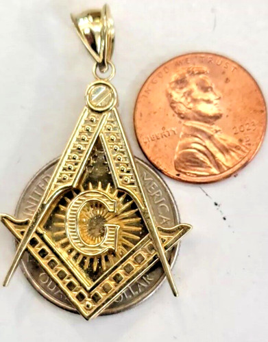Collana ciondolo gold massone - collana,