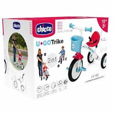 Chicco Triciclo Bambini U-GO 2in1 Triciclo Bimba e Bimbo con Maniglione