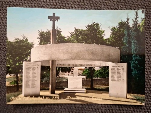 Barete monumento caduti - barete,
