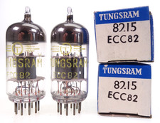 Ecc82 12au7 tungsram - =,