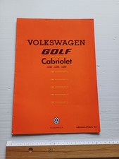 Volkswagen Golf Cabriolet 1.3-