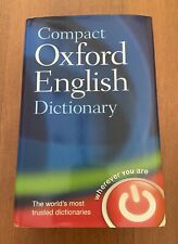 COMPACT OXFORD ENGLISH DICTIONARY OF CURRENT ENGLISH THIRD EDITION REVISED