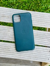 Original Apple Cover iPhone 11 Pro MAX Leather Forest Green Case -EB199