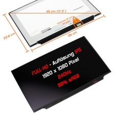Display LED 17,3" opaco adatto