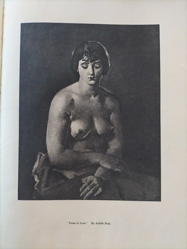 Old print venus love - print,