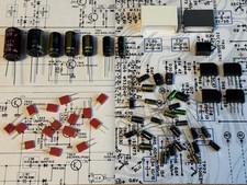 Kit riparazione PREMIUM AKAI GX-635D GX-635DB SYSCON+ scheda scheda scheda di controllo Elkos