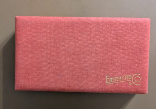 Eberhard watch box - eberhard,