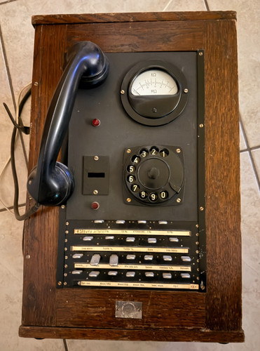 Telefono vintage prova - telefono, linee