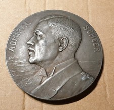 rara MEDAGLIA BRONZO 61mm