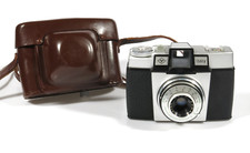 PRL) AGFA ISOLY FOTOCAMERA ANALOGICA FILM BODY CAMERA OBIETTIVO AGNAR 1:6.3/55