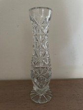 Vaso in cristallo decorato