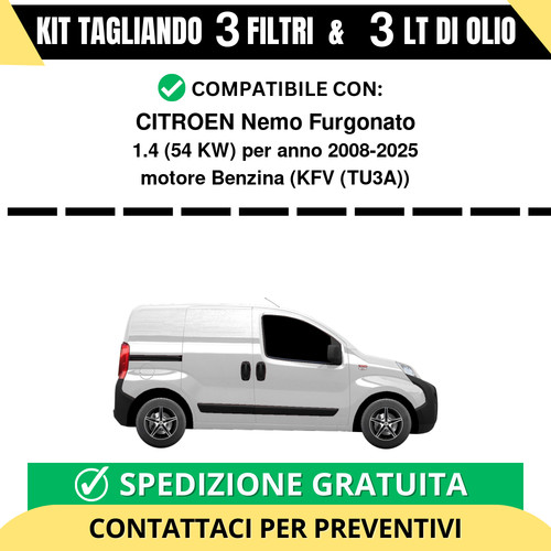 Tagliando per citroen nemo - per,