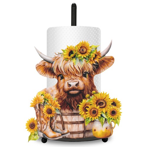 Highland mucca girasole porta - mucca,