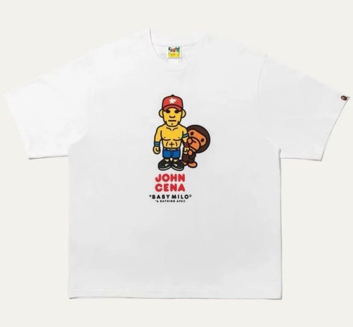Maglietta bape wwe john - maglietta, x