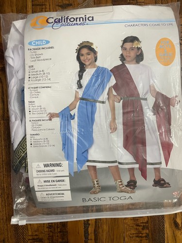 Costume toga greca - toga, unisex