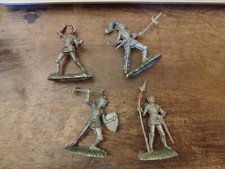 LOTTO SOLDATINI NARDI CAVALIERI MEDIOEVALI VINTAGE