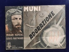 1939 RARA LOCANDINA MINERVA FILM ADORAZIONE LITVAK Dc 184