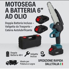 MOTOSEGA 6 POLLICI CON OLIO